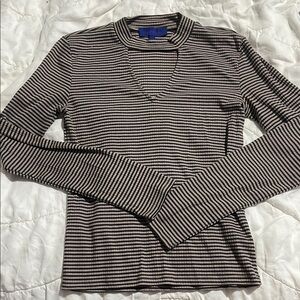 Aeropostale Striped Long Sleeve Top